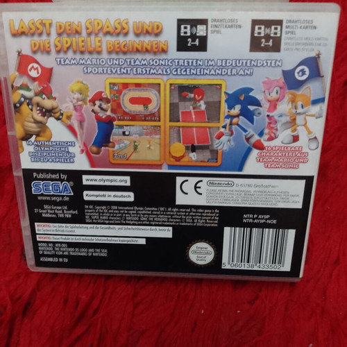 Mario & Sonic Bei Den Olympishen Spielen Nintendo DS like new