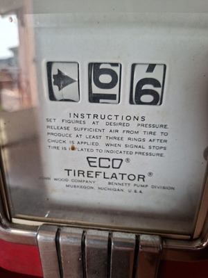 Αερόμετρο Eco Meter 1951 μεταχειρισμένο, Αμερικής