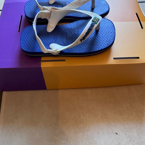 Havaianas baby sandals size 22 used