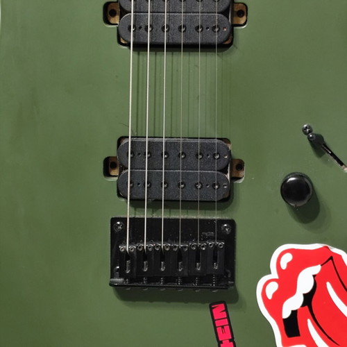 Spira S-400 MGR Satin Green guitar