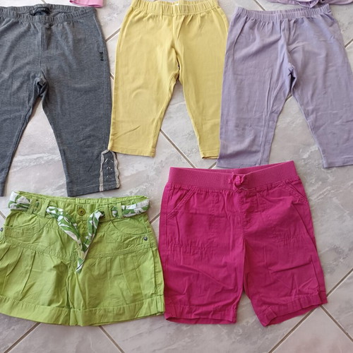Summer clothes pack for girl size 8, 25 pieces like new, multicolor