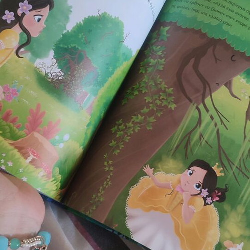 Fairy tale from princesses for a princess new