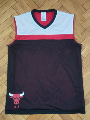 Chicago Bulls Adidas διπλής όψης μπασκετική φανέλα NBA XL