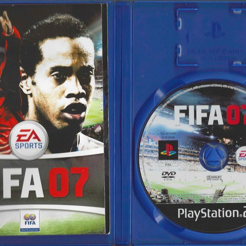 FIFA 07 PlayStation 2 like new, complete in box