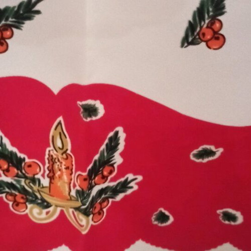 Festive tablecloth used 1.63x1.39 m