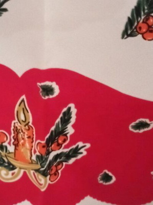 Festive tablecloth used 1.63x1.39 m