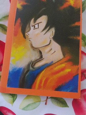 Σημειωματάριο Goku καινούργιο 10x14εκ.