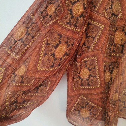 Vassia Kostara shirt L brown like new