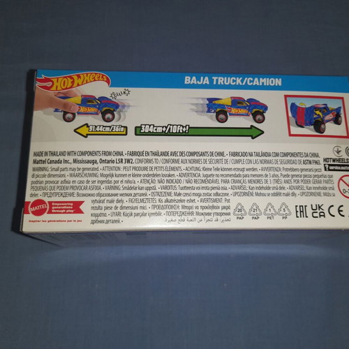 Hot Wheels Baja Truck Pull Back Speeder new