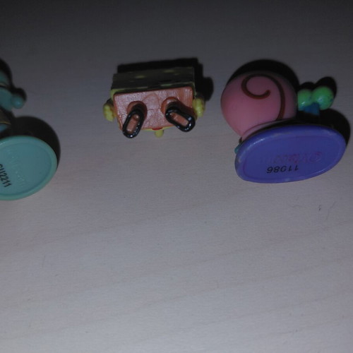 SpongeBob Mini Figures used, pack of 2