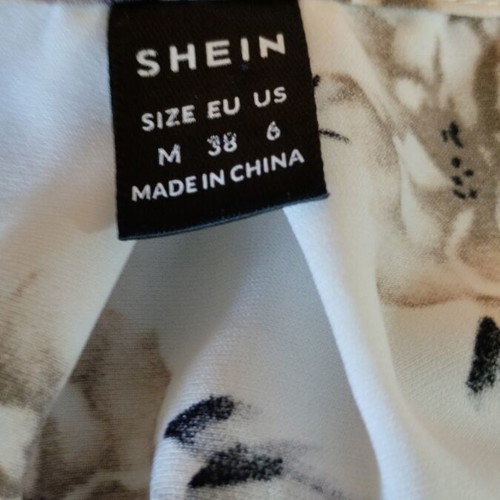 Shein Floral Wrap Cami Top Size M New Multicolor