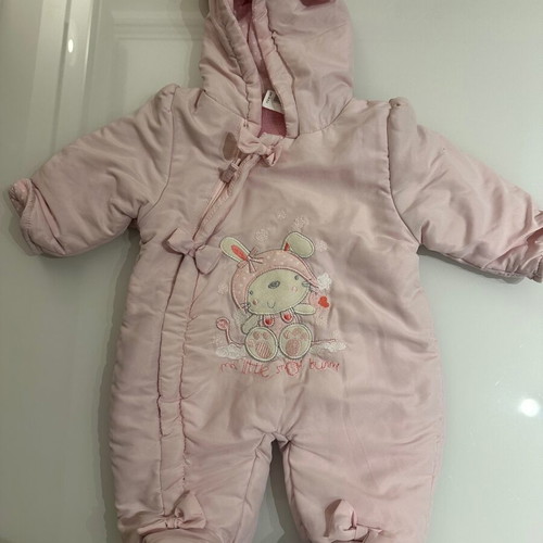 Baby girl jumpsuit 3-6 months like new