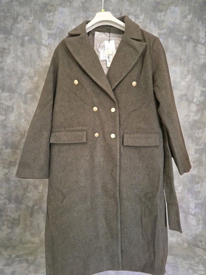 Long wool coat new with lining