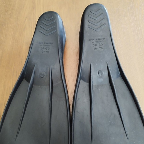 Florida Speedy children's swim fins used, size 28-30