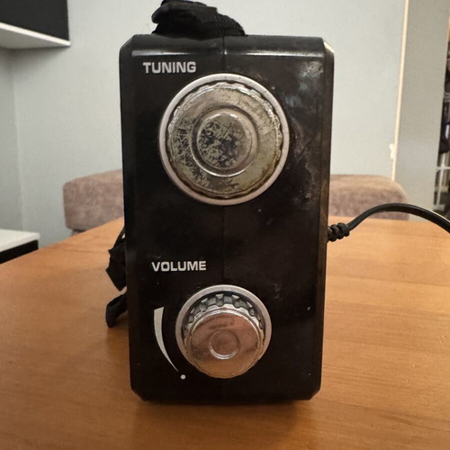 Waxiba XB-421CL vintage radio cassette player used with quartz clock