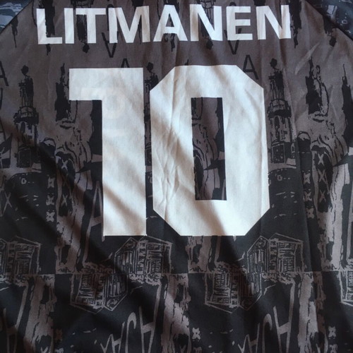 Litmanen 1994 jersey used with Amsterdam designs