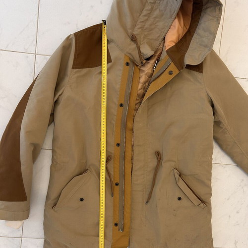 Scotch & Soda The Hydrus Parka men's jacket size Large, beige