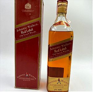 Vintage Johnny Walker Red label 700ml Old Scotch Whisky
