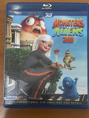 Monsters vs Aliens 3D Blu-ray προωθητική έκδοση σαν καινούργιο