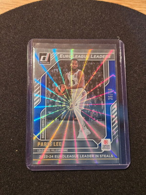 Paris Lee Euroleague Leader Card like new