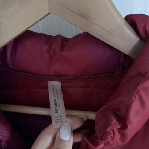 Spring jacket Pull & Bear burgundy new, size M
