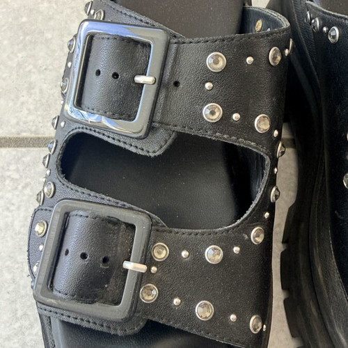 Dragon & Blaze μαύρες chunky πλατφόρμες Tsakiris Mallas μέγεθος 38 μεταχειρισμένες