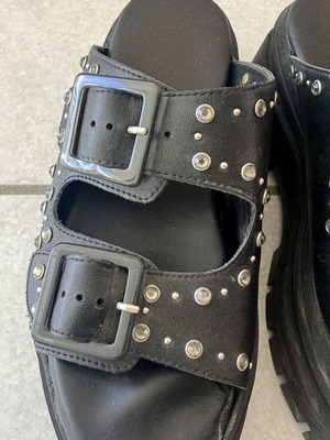 Dragon & Blaze μαύρες chunky πλατφόρμες Tsakiris Mallas μέγεθος 38 μεταχειρισμένες