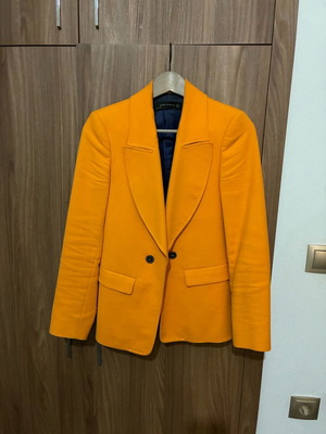 Zara women's jacket orange like new, XS