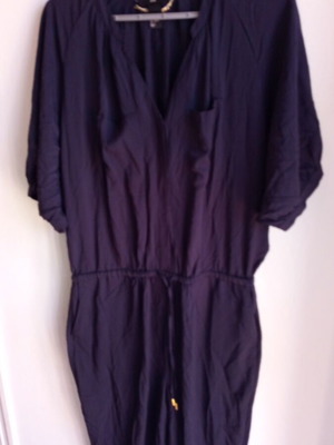 H&M women's jumpsuit like new, dark blue, size XXL