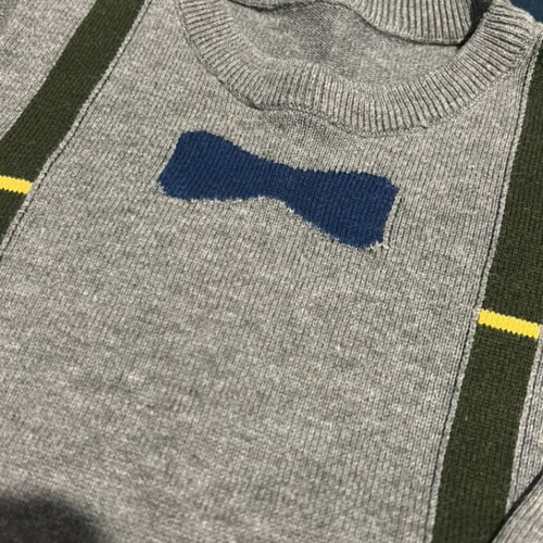Knitted thin sweater used for 9-12 months