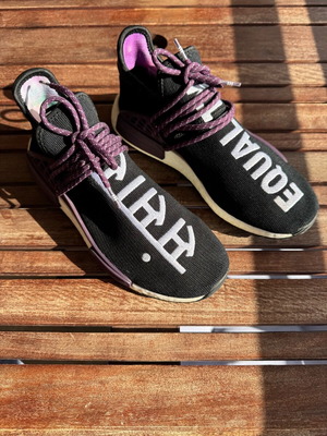 Adidas NMD Human Race Trail x Pharrell Equality 2018 like new, size 43.5