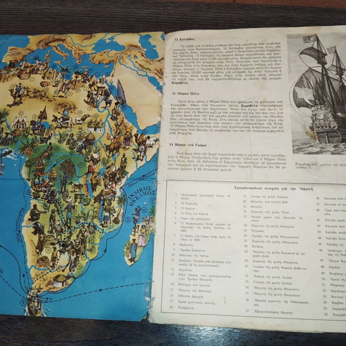 Collectible Kosmorama album used, missing cover