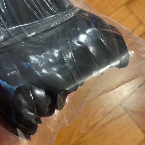 Small plastic spoons new, pack of 49, black