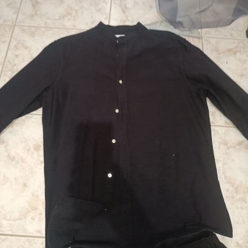 Zara shirt and chinos set new, black, size M