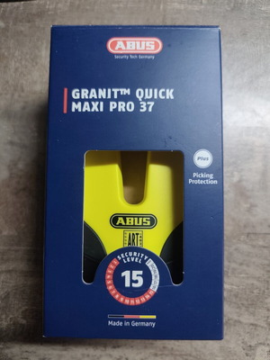 Abus Granit Quick Maxi Pro 37 κλειδαριά δισκόφρενου μοτοσυκλέτας καινούργια