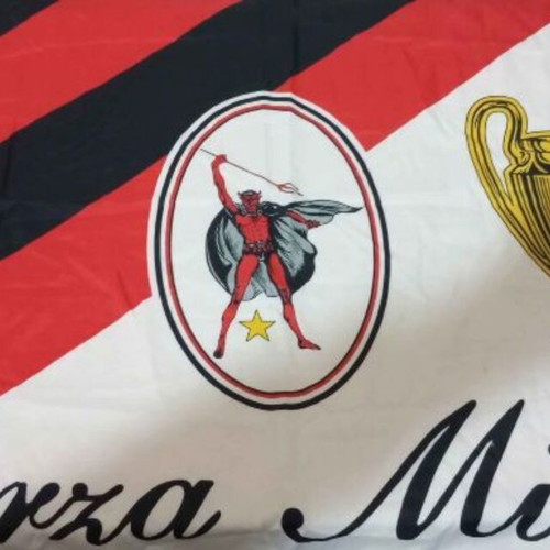 Milan AC 1899 flag, 100% acrylic, 90x150 cm