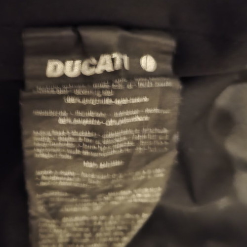 Ducati motorcycle jacket, medium size