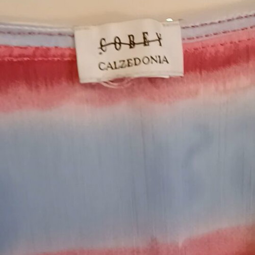 Kaftan dress like new, blue and red, size L
