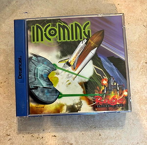 Jeu Incoming Sur Sega Dreamcast – Neuf Sous Cellophane, Boîte Et Notice Incluses !