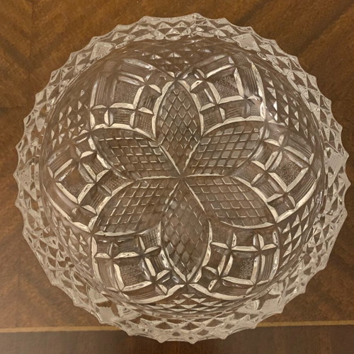 Crystal ashtray set new, two pieces