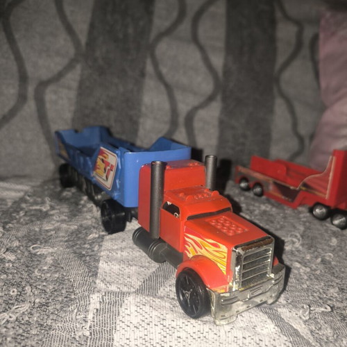 Mattel Disney Cars Mack Toy Trucks used, set of 3