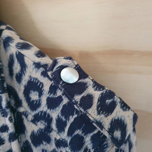 Bikerstyle leopard jacket new, size M/L