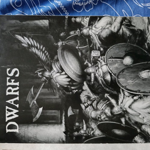 Warhammer Dwarfs 2004 book in English like new