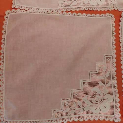 Display corner napkins set of 4, new, 37x37 cm