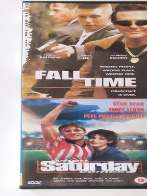 Fall Time and When Saturday Comes DVD like new with subtitles