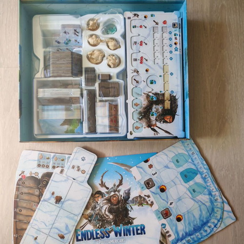 Endless Winter Paleoamericans board game like new