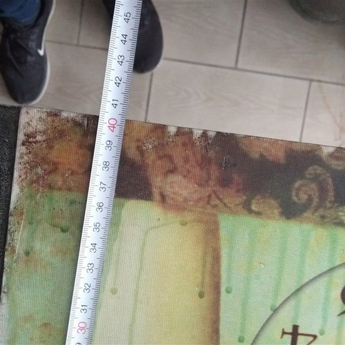 Πίνακες μεταχειρισμένοι, σετ 4 τεμαχίων, με ρολόι
