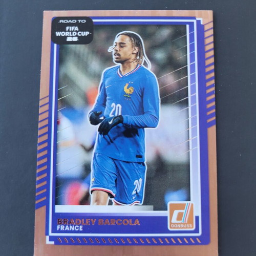 2026 Panini Donruss Road To World Cup Bradley Barcola card like new