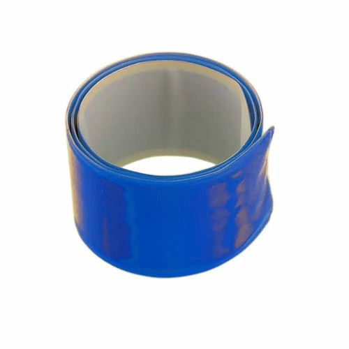 Reflective reinforced safety tape blue new
