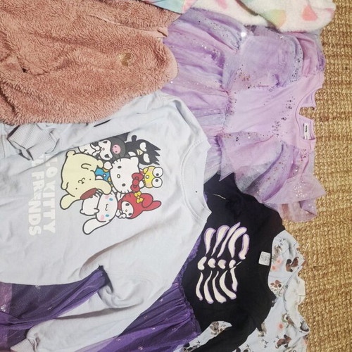 Girls' clothes size 6-7 like new, multicolored Zara